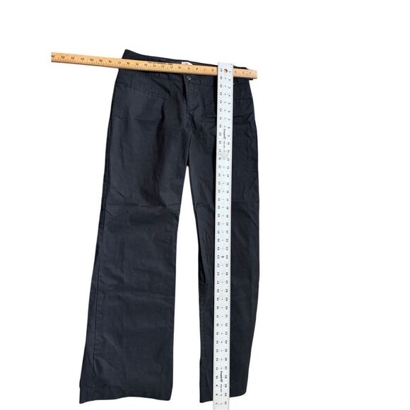 Old navy low waisted stretch Women’s Black Straight Leg Pants Size 6 - Picture 5 of 16
